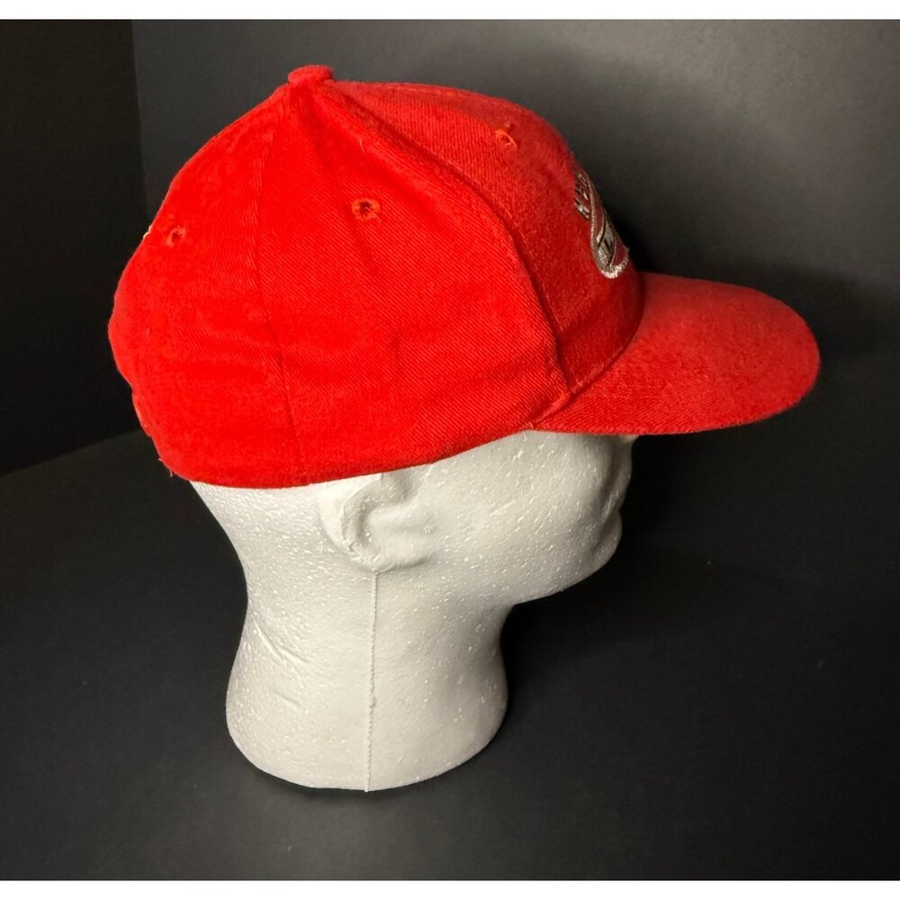 Vtg Sports Specialties New Mexico Lobos Snapback Hat Red NWT Cap Embroidery RARE - Picture 5 of 9